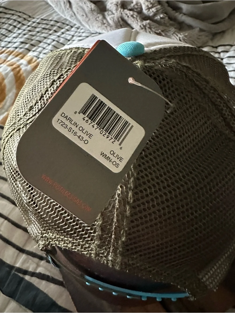Pistil Trucker Hat NWT Woman Guitar